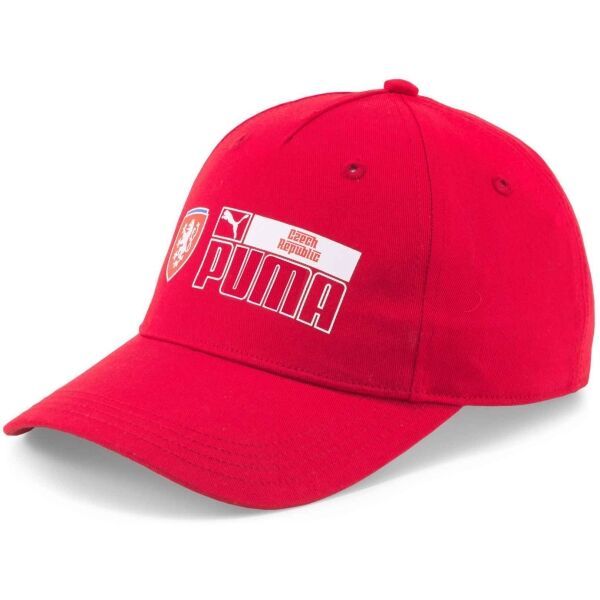 Puma Puma FACR FTBLCORE BB CAP Czapka z daszkiem, czerwony, rozmiar UNI
