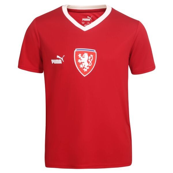 Puma Puma FACR HOME JERSEY FAN JR Koszulka piłkarska chłopięca, czerwony, rozmiar 152