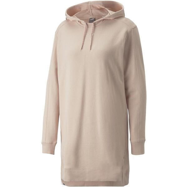 Puma Puma HER HOODED DRESS TR Bluza damska, różowy, rozmiar XL