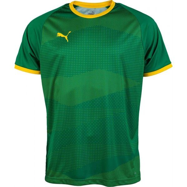 Puma Puma KC LIGA JERSEY GRAPHIC Koszulka piłkarska męska, zielony, rozmiar S