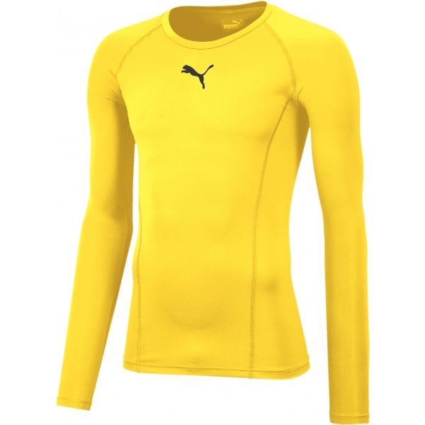 Puma Puma LIGA BASELAYER TEE LS Koszulka termoaktywna męska, żółty, rozmiar XXL