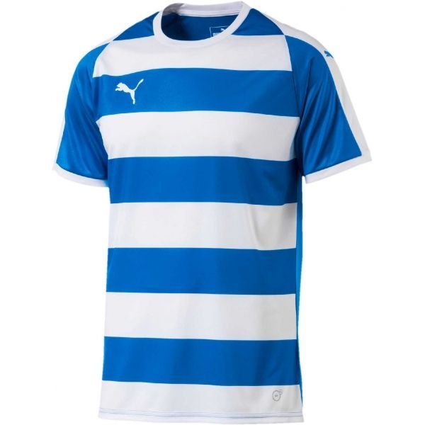 Puma Puma LIGA JERSEY HOOPED JR Koszulka sportowa dziecięca, niebieski, rozmiar 128