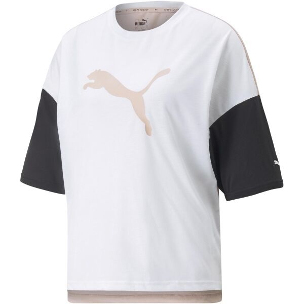 Puma Puma MODERN SPORTS FASHION TEE Koszulka damska, biały, rozmiar L