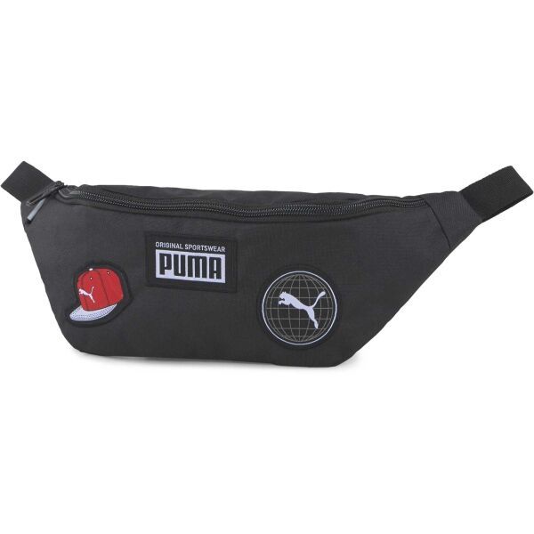 Puma Puma PATCH WAIST BAG Torba-nerka, czarny, rozmiar UNI