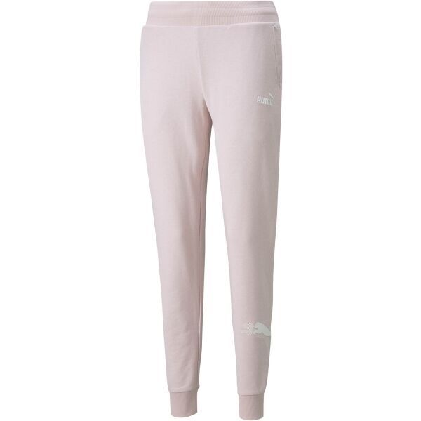 Puma Puma POWER BRAPHIC PANTS TR CL Spodnie dresowe damskie, różowy, rozmiar M