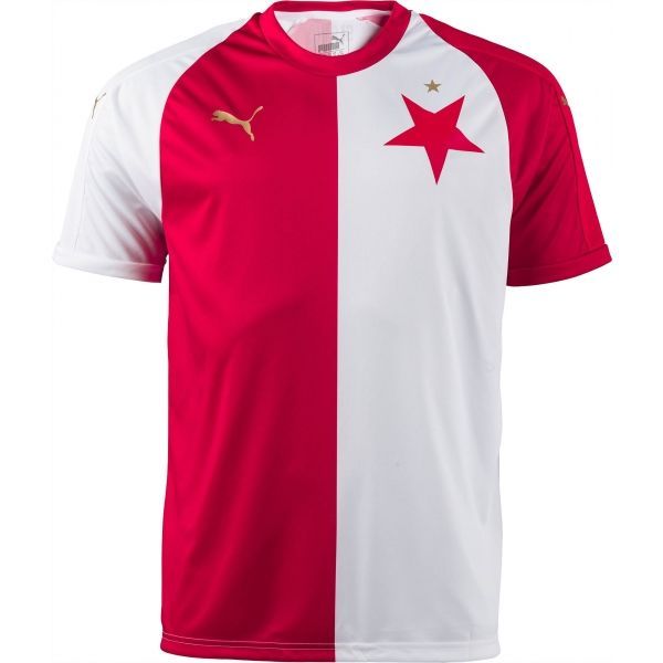 Puma Puma SK SLAVIA HOME REPLICA Koszulka piłkarska, czerwony, rozmiar XXXL