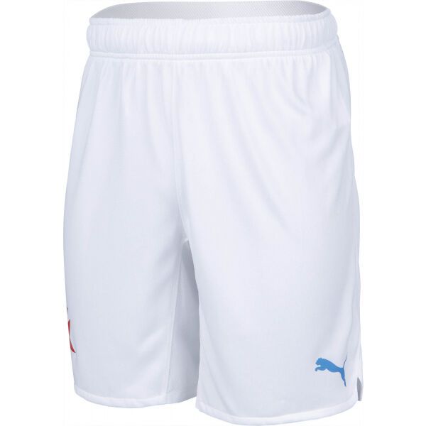 Puma Puma SKS HOME SHORTS PROMO Spodenki piłkarskie męskie, biały, rozmiar S