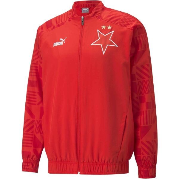 Puma Puma SKS PREMATCH JACKET Kurtka piłkarska męska, czerwony, rozmiar XL