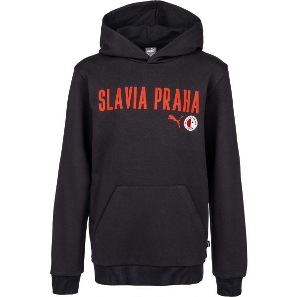 Puma Puma Slavia Prague Graphic Hoody BLK Bluza męska, czarny, rozmiar M