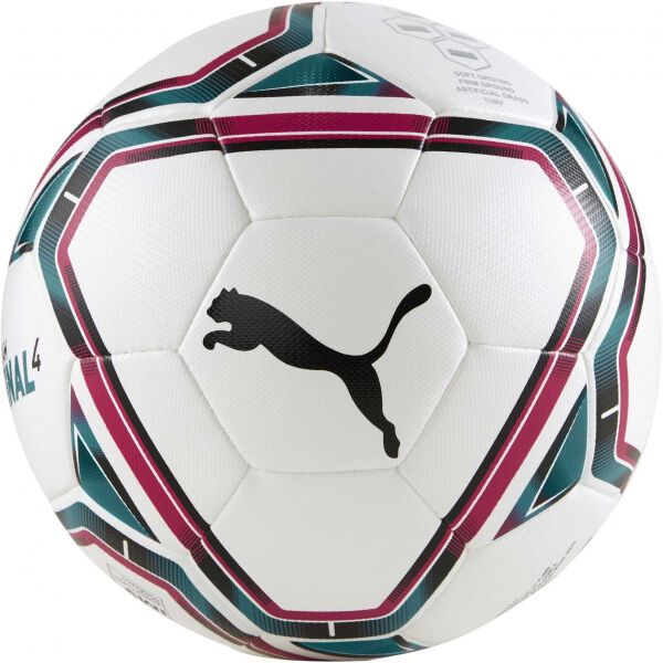 Puma Puma TEAM FINAL 21.4 IMS HYBRID BALL Piłka do piłki nożnej, biały, rozmiar 4