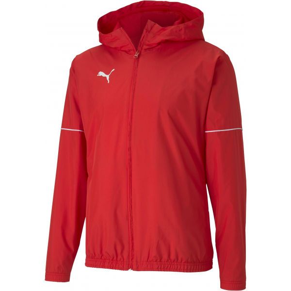 Puma Puma TEAM GOAL RAIN JACKET Kurtka sportowa męska, czerwony, rozmiar L