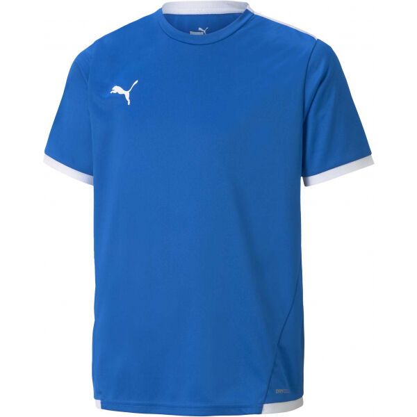 Puma Puma TEAM LIGA JERSEY JR Koszulka piłkarska juniorska, niebieski, rozmiar 152