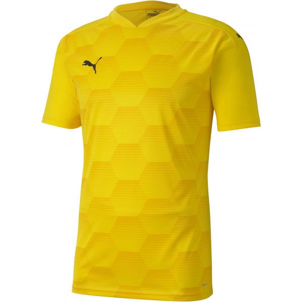 Puma Puma TEAMFINAL 21 GRAPHIC JERSEY Koszulka sportowa męska, żółty, rozmiar M