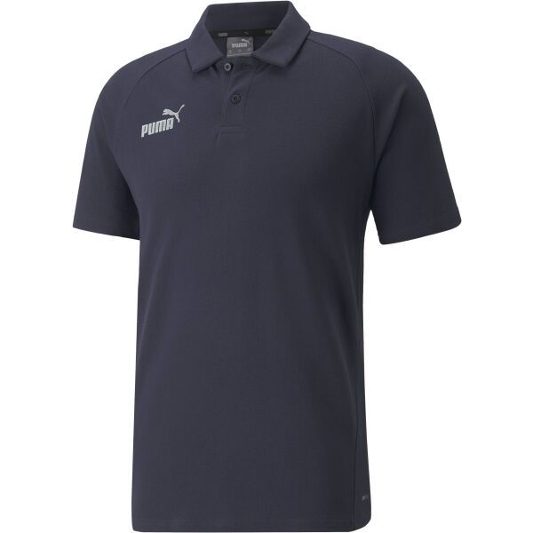 Puma Puma TEAMFINAL CASUALS POLO Koszulka męska, ciemnoniebieski, rozmiar M