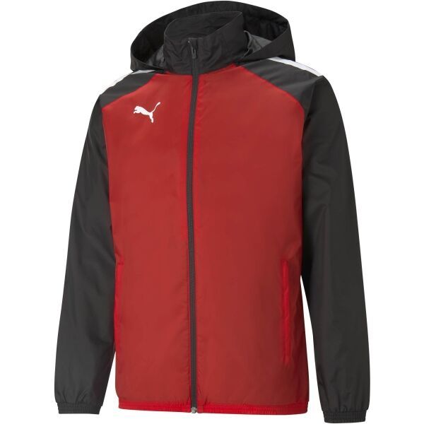 Puma Puma TEAMLIGA ALL WEATHER JACKET Kurtka męska, czerwony, rozmiar M