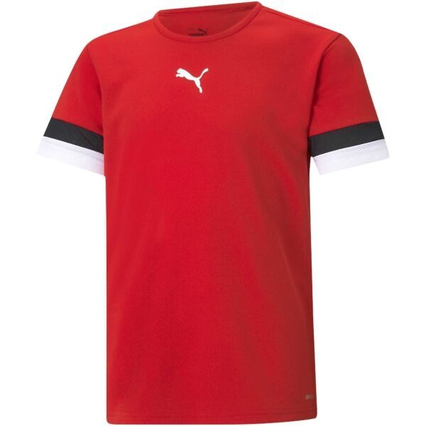 Puma Puma TEAMRISE JERSEY JR Koszulka piłkarska dziecięca, czerwony, rozmiar 152