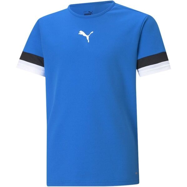 Puma Puma TEAMRISE JERSEY JR Koszulka piłkarska dziecięca, niebieski, rozmiar 128