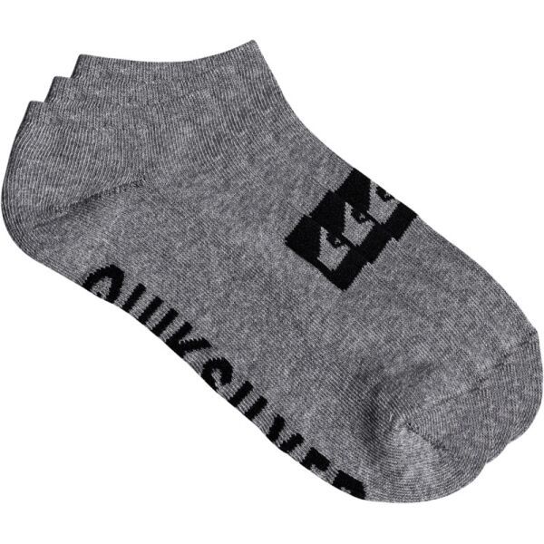 Quiksilver Quiksilver 3 ANKLE PACK M SOCK Skarpety męskie, szary, rozmiar 40-45