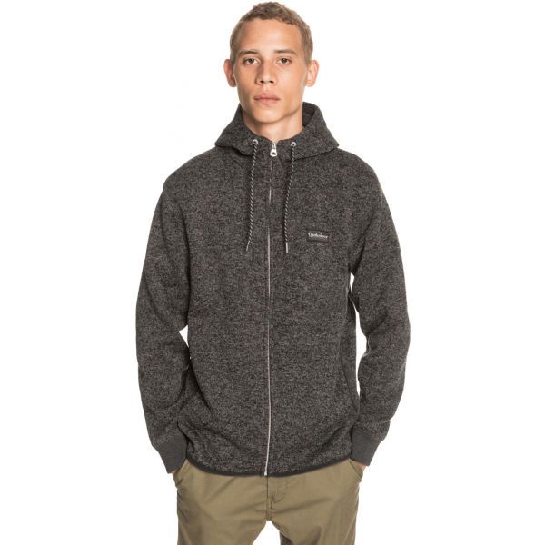 Quiksilver Quiksilver KELLER ZIP Bluza męska, ciemnoszary, rozmiar L