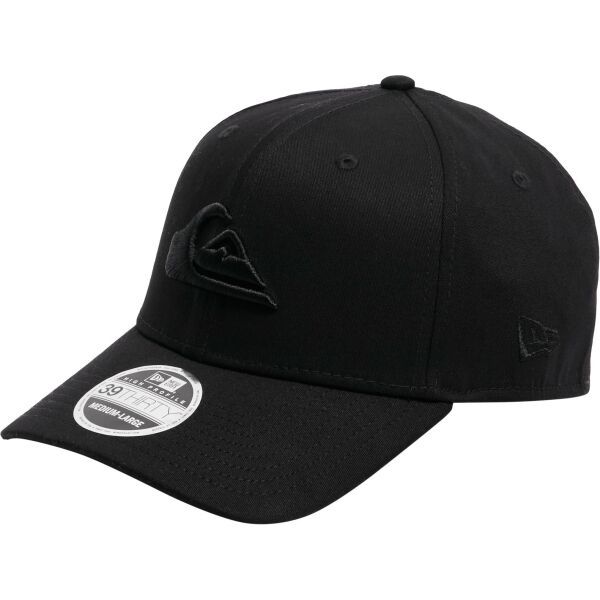 Quiksilver Quiksilver MOUNTAIN & WAVE BLACK NEW ERA 3930 Czapka z daszkiem męska, czarny, rozmiar M/L