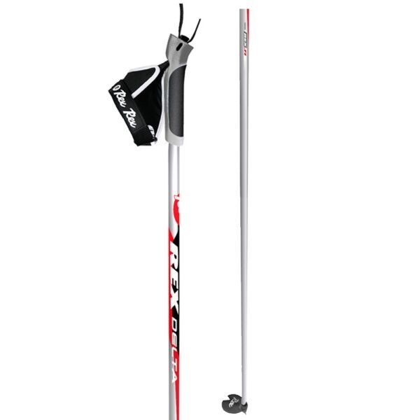 REX REX DELTA 130 cm Kije narciarskie biegowe, szary, rozmiar 150