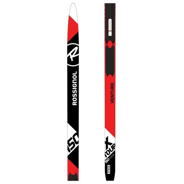 Rossignol Rossignol XT VENTURE JR WXLS+TOUR JR STEP IN Narty biegowe do stylu klasycznego juniorskie, czarny, rozmiar 120