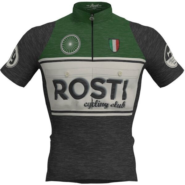Rosti Rosti VINTAGE MERINO Koszulka rowerowa męska, ciemnoszary, rozmiar XL