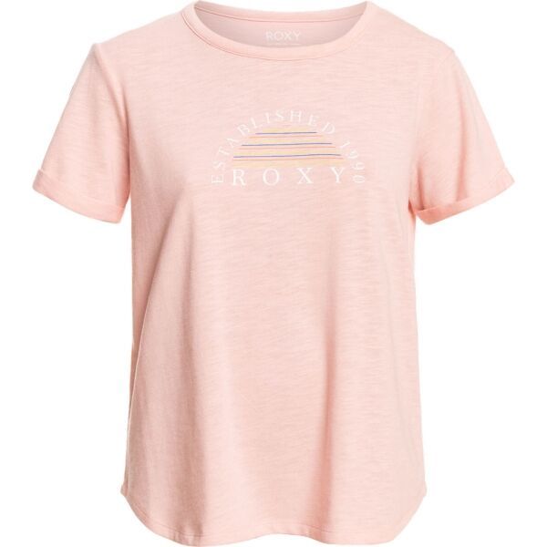 Roxy Roxy OCEANHOLIC TEES Koszulka damska, różowy, rozmiar M