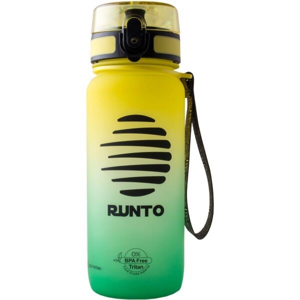 Runto Runto SPACE 650 ml Butelka sportowa, żółty, rozmiar UNI