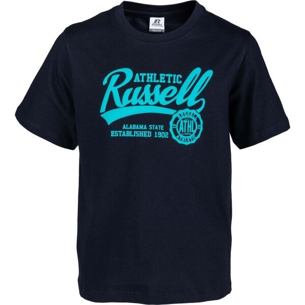 Russell Athletic Russell Athletic KIDS T-SHIRT Koszulka dziecięca, ciemnoniebieski, rozmiar 128