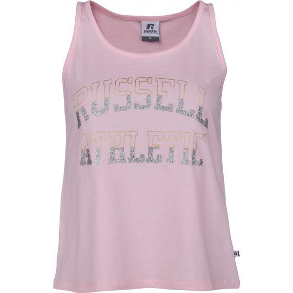 Russell Athletic Russell Athletic RA SLEEVELESS TANK Koszulka damska, różowy, rozmiar M