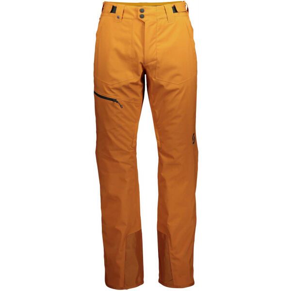 Scott Scott ULTIMATE DRYO 10 Spodnie narciarskie męskie, pomarańczowy, rozmiar XXL