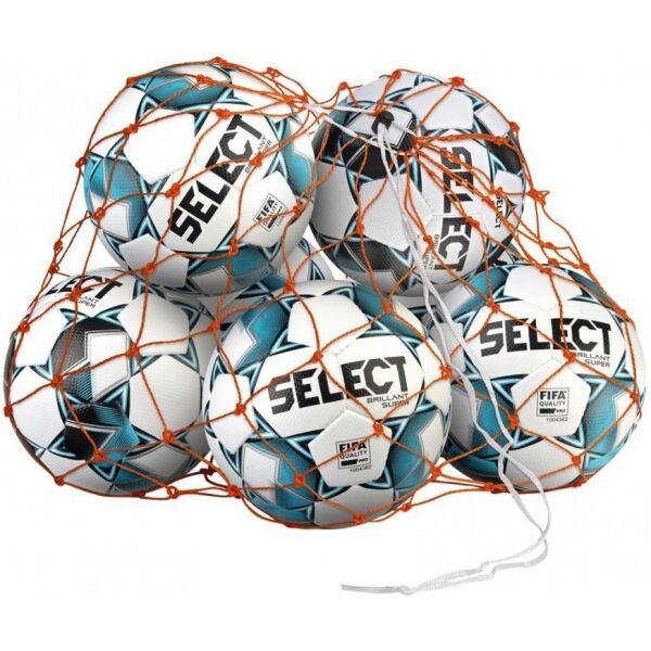 Select Select BALL NET Siatka na piłki, pomarańczowy, rozmiar os