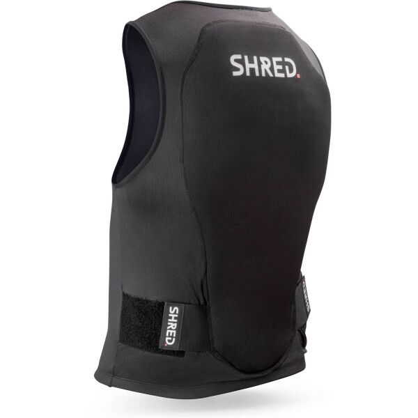 SHRED SHRED FLEXI BACK PROTECTOR VEST ZIP Ochraniacz kręgosłupa, czarny, rozmiar L