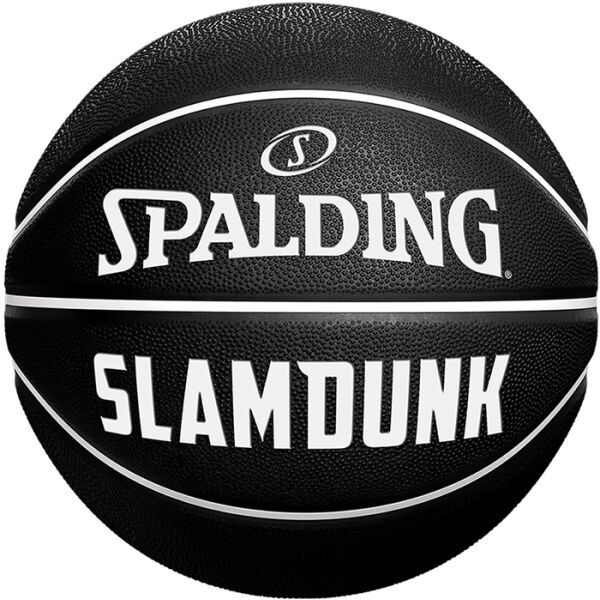 Spalding Spalding SLAM DUNK BLACK Piłka do koszykówki, czarny, rozmiar 5