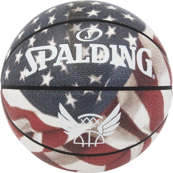 Spalding Spalding TREND STARS STRIPES Piłka do koszykówki, biały, rozmiar 7