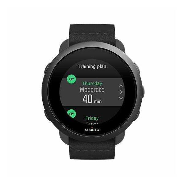 Suunto Suunto 3 FITNESS Zegarek sportowy z pomiarem tętna, czarny, rozmiar os