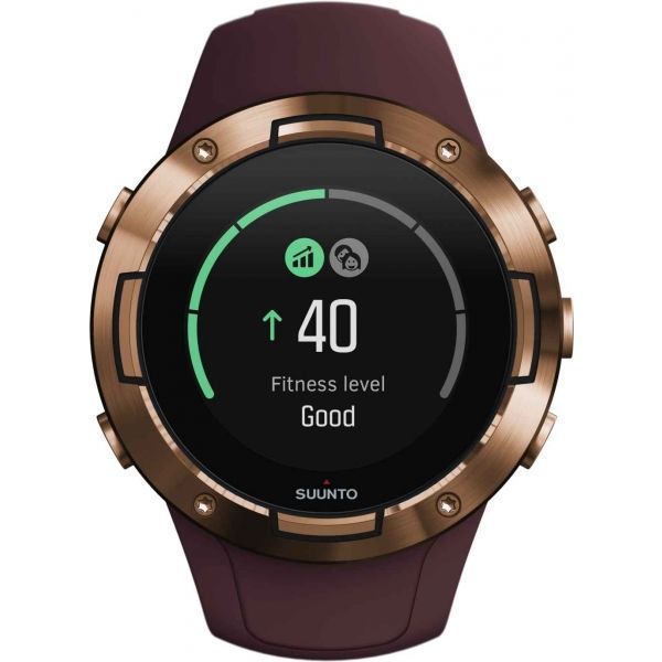 Suunto Suunto 5 Zegarek multisportowy z GPS, bordowy, rozmiar os