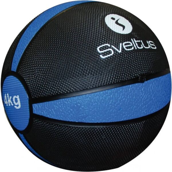 SVELTUS SVELTUS MEDICINE BALL 4 KG Piłka wagowa, czarny, rozmiar OS