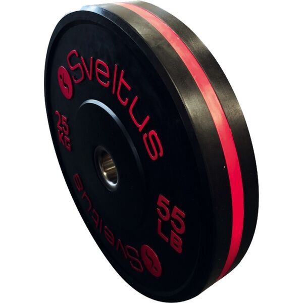 SVELTUS SVELTUS TRAINING OLYMPIC DISC 25 kg x 50 mm Obciążenie, czarny, rozmiar OS