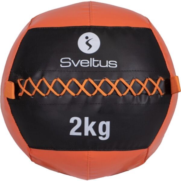 SVELTUS SVELTUS WALL BALL 2 KG Piłka wagowa, pomarańczowy, rozmiar OS