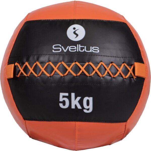 SVELTUS SVELTUS WALL BALL 5 KG Piłka wagowa, pomarańczowy, rozmiar OS