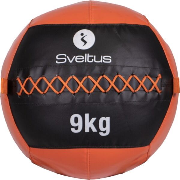 SVELTUS SVELTUS WALL BALL 9 KG Piłka wagowa, pomarańczowy, rozmiar 9 KG