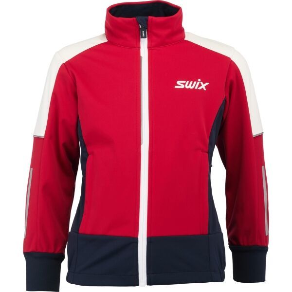 Swix Swix DYNAMIC Kurtka dziecięca do biegów narciarskich, czerwony, rozmiar 164