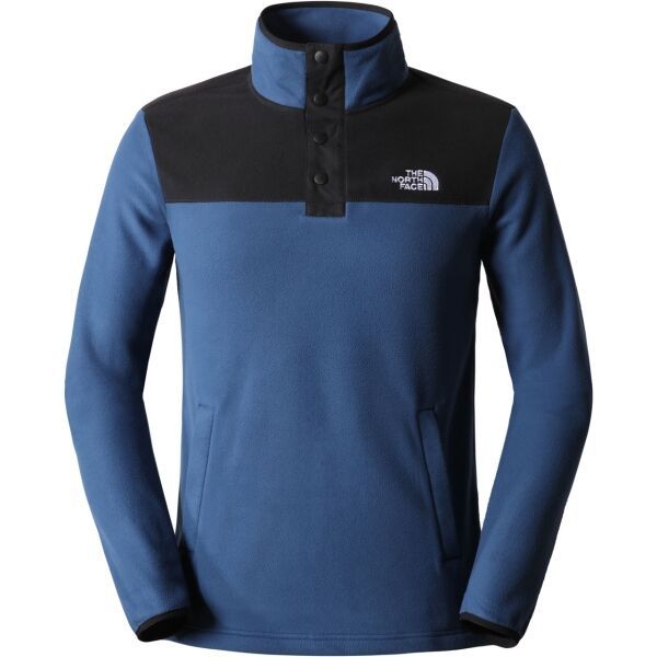 The North Face The North Face M HOMESAFE SNAP NECK FLEECE PULLOVER Bluza polarowa męska, niebieski, rozmiar M