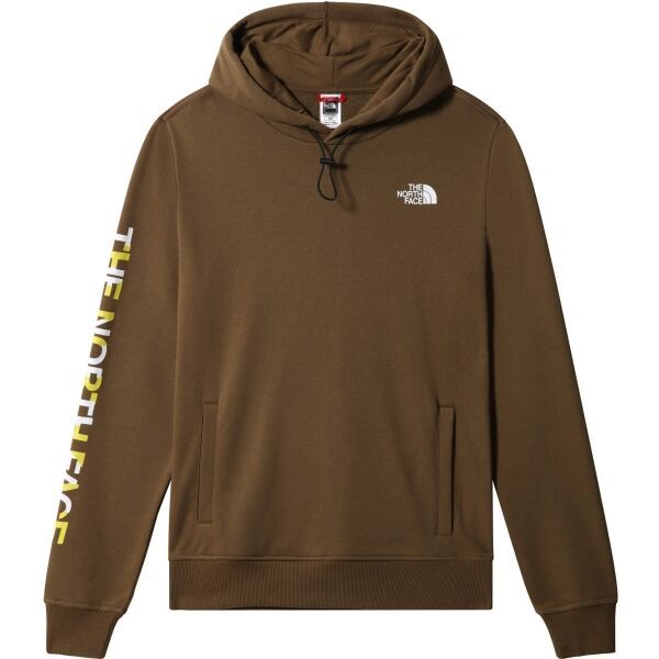 The North Face The North Face M HOODIE GRAPHIC PH 1 Bluza męska, khaki, rozmiar S