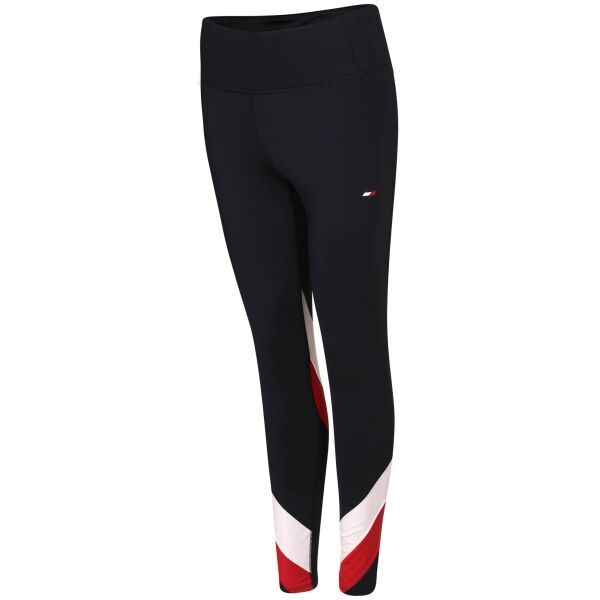 Tommy Hilfiger Tommy Hilfiger HW COLOR BLOCK LEGGING Legginsy damskie, ciemnoniebieski, rozmiar XS