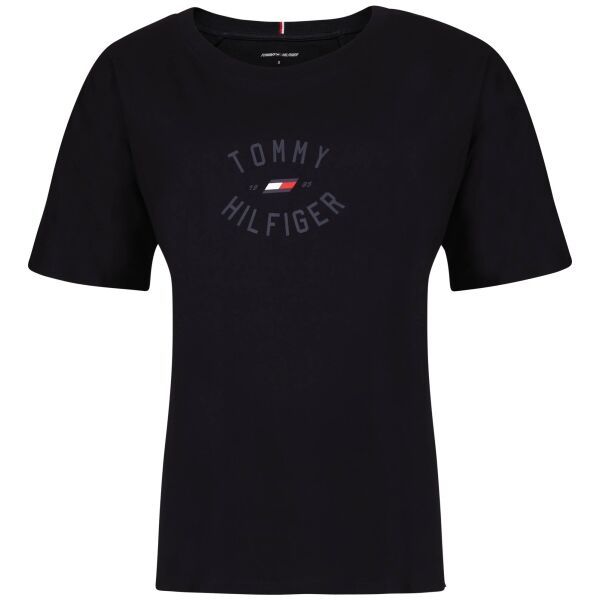 Tommy Hilfiger Tommy Hilfiger RELAXED TH GRAPHIC TEE Koszulka damska, ciemnoniebieski, rozmiar M