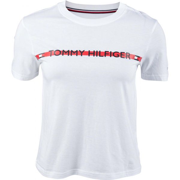 Tommy Hilfiger Tommy Hilfiger SS TEE Koszulka damska, biały, rozmiar L