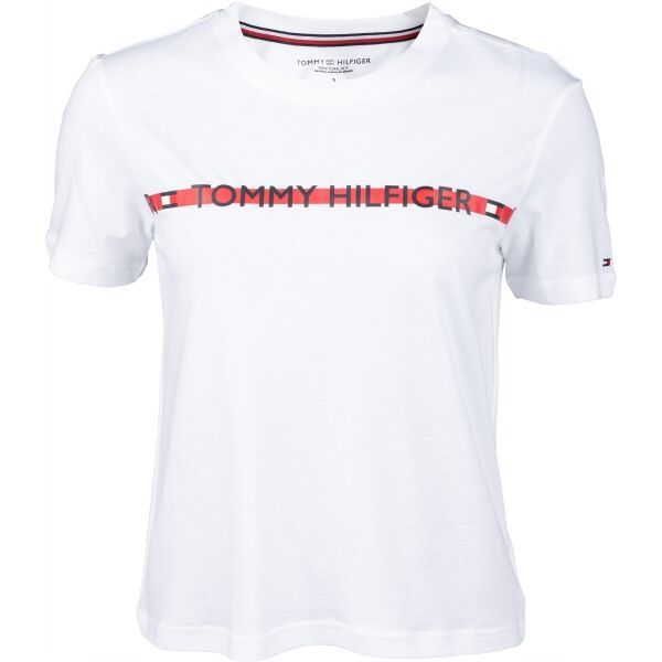 Tommy Hilfiger Tommy Hilfiger SS TEE Koszulka damska, biały, rozmiar S